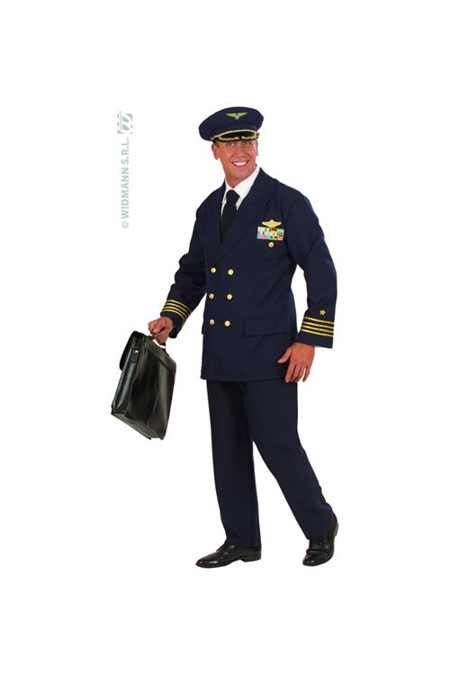 Déguisement Pilote Commandant pour homme - Image 2