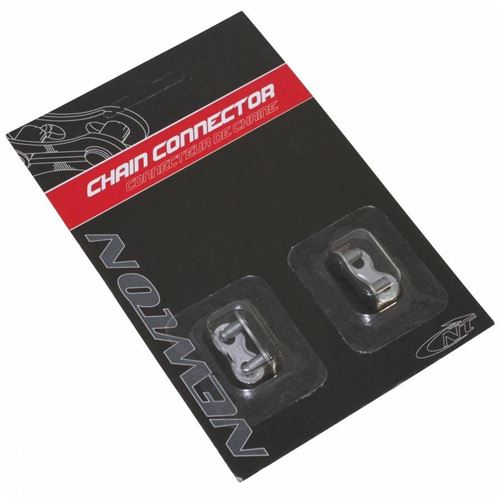Connecteur de chaine velo 1-3v. newton anti-rouille compatible sram (attache rapide) (blister de 2 pieces)