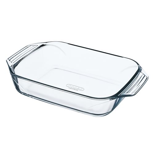 Plat à four Optimum 39x25 cm - Pyrex - Transparent - Verre