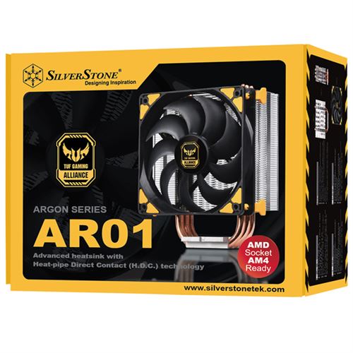 silverstone silverstone argon sst-ar01-v3 cpu-kühler - 120mm noir
