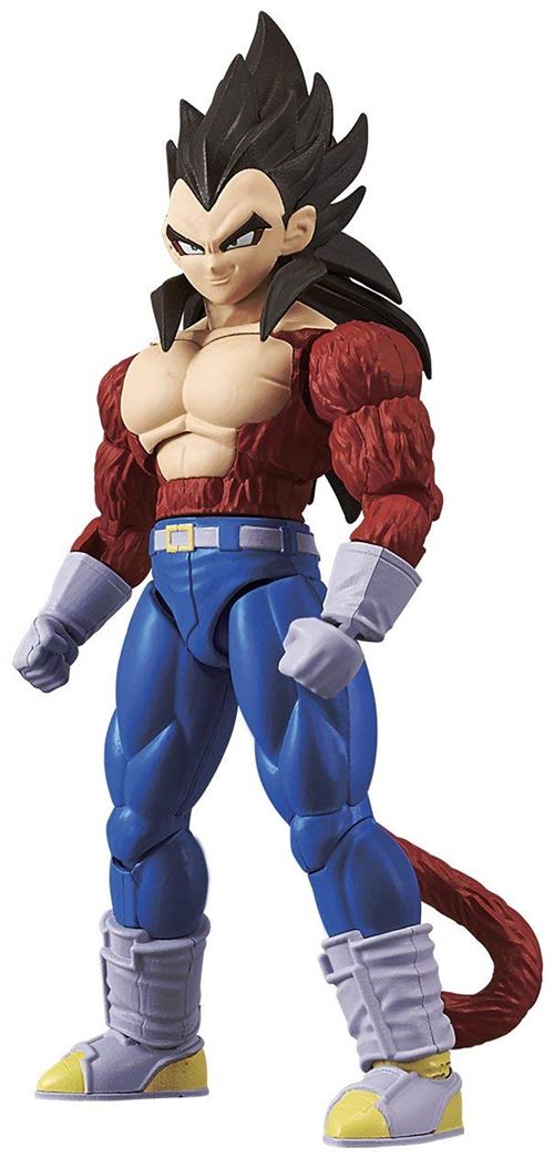 Bandai Figure-Rise Dragon Ball Z Super Saiyan 4 Vegeta Model Kit, 4549660144984