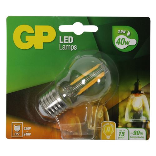 GP éclairage GP Led Mini Globe Fila. 4w E27