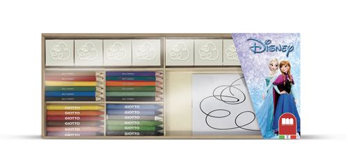 Multiprint jeu de Frozencouleurs bois 34 pièces
