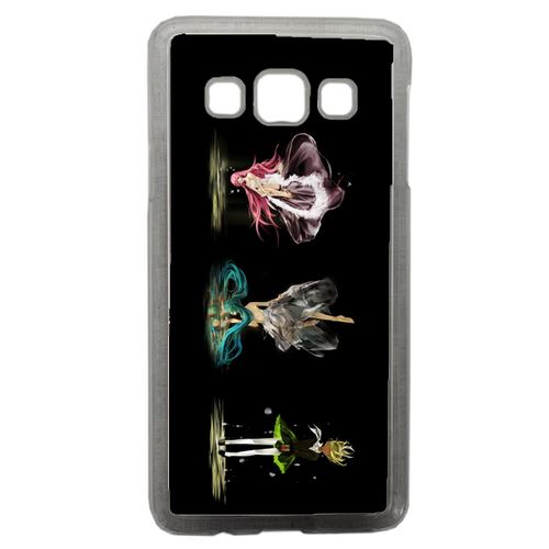 Coque Trio De Manga Filles Compatible Samsung Galaxy A3 Transparent