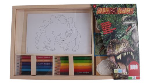 Multiprint ensemble dinosaure couleur 19 pièces