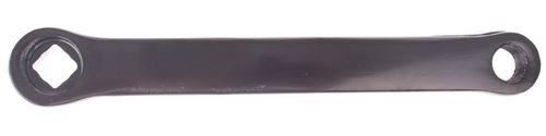 Bhogal manivelle en acier sans spirale 170 mm gauche noir