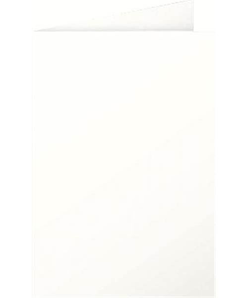 Clairefontaine Paquet de 25 cartes pli&eacute;es Pollen 110x155mm 210g/m2 - Ivoire - Lot de 3
