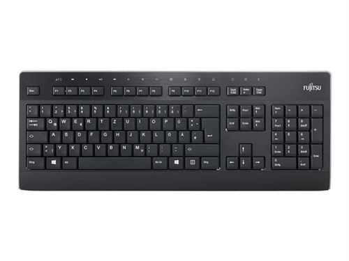 Fujitsu KB955 - Toetsenbord - USB - Duits - voor Celsius M7010, R970; FUTRO S5010, S7010, S9010; LIFEBOOK U7310, U7410, U7510, U9310