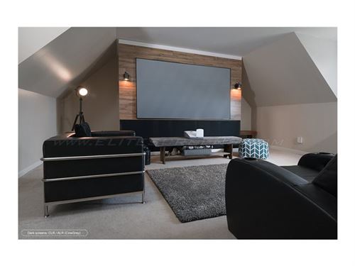 Elite Screens Aeon CineGrey 3D 100 16:9 Blanc Écran de Projection - Écrans de Projection (2,54 m (100), 2,22 m, 124,9 cm, 16:9, Blanc)