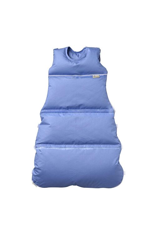 ARO ARTLÄNDER 87529 Gigoteuse en duvet, longueur réglable, Fermeture Éclair latérale Bleu bleu foncé