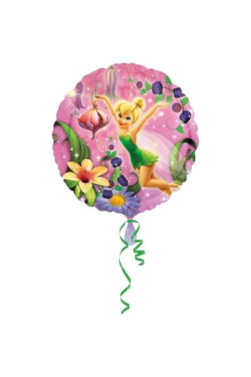 Ballon Aluminium La Fée Clochette© 43cm - Rose - 43 cm