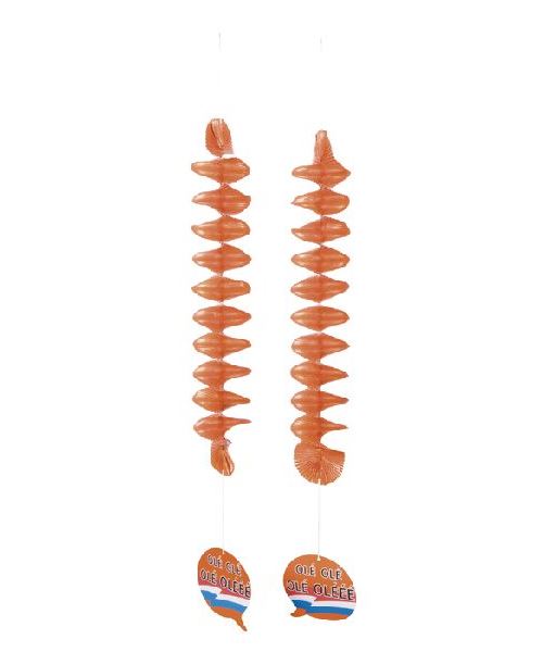 Décospiraux orange olé olé