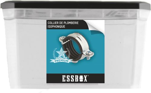 Collier de plomberie ESSBOX SCELL-IT Simple isophonique Ø 32 mm - Ø7 x 150 mm - Boite de 25 - EX-93221132