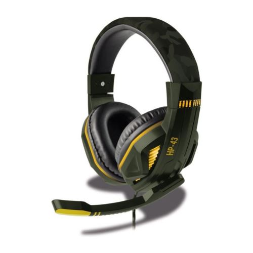 Casque Filaire SteelPlay HP43 Green Camouflage - Multiplateforme
