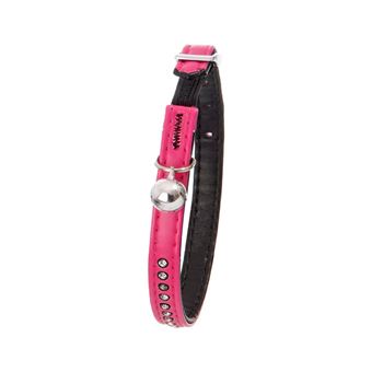 Collier Taille 30 Cm X 11 Mm Couleur Rose Avec Strass Et Clochette Pour Chat Colliers Harnais Et Laisses Pour Chat Achat Prix Fnac