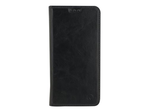 Mobilize Premium Gelly Book - Flip cover voor mobiele telefoon - polyurethaan - zwart - voor Samsung Galaxy J3 (2017)