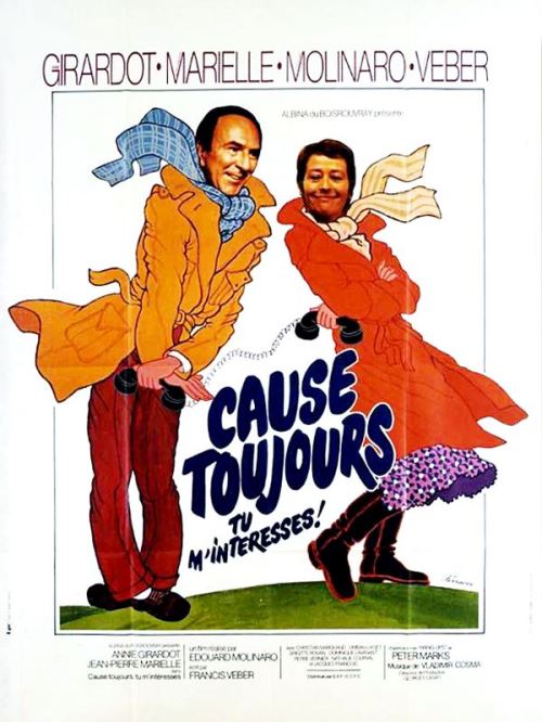 Cause toujours… tu m'interesses ! AFFICHE CINEMA ORIGINALE