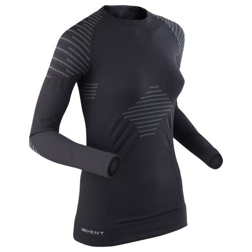 X-Bionic Invent T-Shirt manches longues Femme Noir/Anthracite