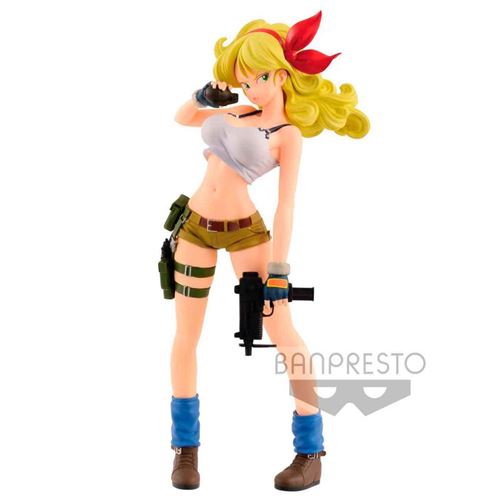 BANPRESTO - Dragon Ball Figurine-DBZ-Glitter & Glamours-Lunchi Version B-Couleur spéciale-25 cm, 82436, Multicolore