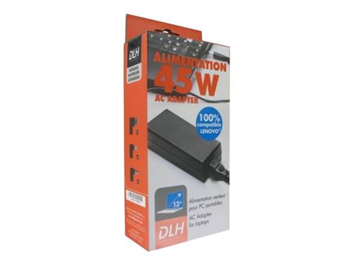 DLH DY-AI3142 - Netspanningsadapter - 100/240 Volt wisselstroom V - 45 Watt - zwart