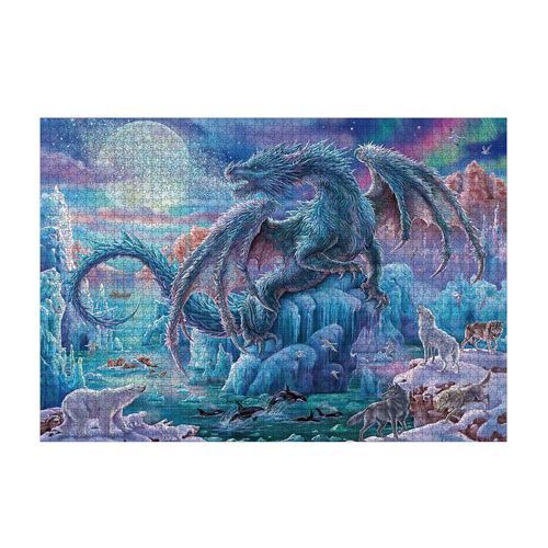  Puzzle 2000 pi&egrave;ces D&eacute;veloppement intellectuel pour adultes et enfants-Multicolore 