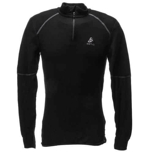 Sous vêtements thermiques chaud Odlo X-warm noir 1/2z ml tee Noir taille : M réf : 16260