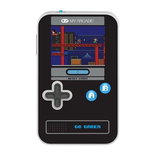 Bleu/Noir My Arcade - Go Gamer Console Portable