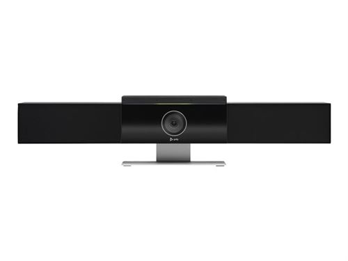 Poly Studio - Barre vidéo USB - certifié Zoom, Certifié pour Microsoft Teams - noir