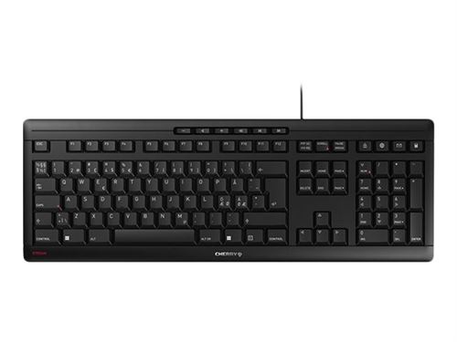 Cherry - STREAM KEYBOARD - Clavier USB - Commutateur CHERRY SX - Noir - Image 3