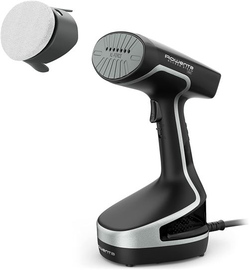 ROWENTA D&eacute;froisseur vapeur puissant 2000W noir argent&eacute;