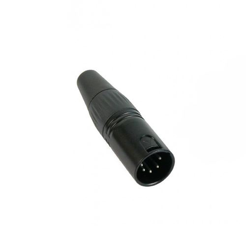 Non Communiqué Noir Pd Connex Cx108 Bouchon 120 Ohms Dmx - Xlr 5 Broches, Anti-Retour Des Signaux Dmx