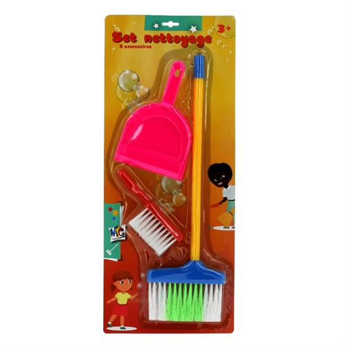 Non Communiqué Multicolore Set Nettoyages Avec 3 Accessoires
