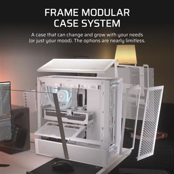 Boîtier PC - FRAME 4000D RS - Moyen-tour - Blanc - CC-9011313-WW
