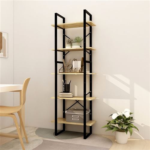 VIDAXL - Bibliothèque - 5 Niveaux - 60x30x175 cm - Image 3