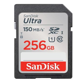 Carte mémoire SD SanDisk Ultra SDXC UHS-I U1 Class10 256 Go