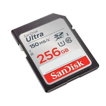 Carte mémoire SD SanDisk Ultra SDXC UHS-I U1 Class10 256 Go