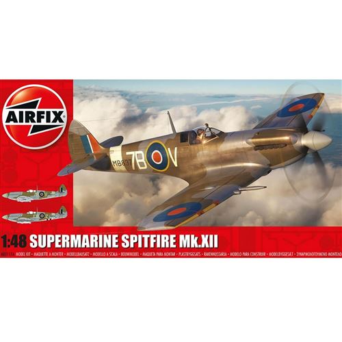 Maquette d'avion Airfix Supermarine Spitfire Mk.XII