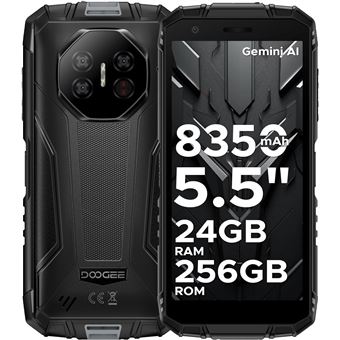 DOOGEE Fire 3 Ultra Telephone Portable Incassable 24Go+256Go 5.5'' 8350mAh NFC Noir - 1