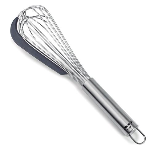 Lacor Gris Fouet Silicone Avec Grattoir - Image 4