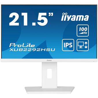 Ecran PC Iiyama ProLite XUB2292HSU-W6 FullHD 100 Hz 0.4 ms 21.5"