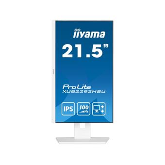 Ecran PC Iiyama ProLite XUB2292HSU-W6 FullHD 100 Hz 0.4 ms 21.5"