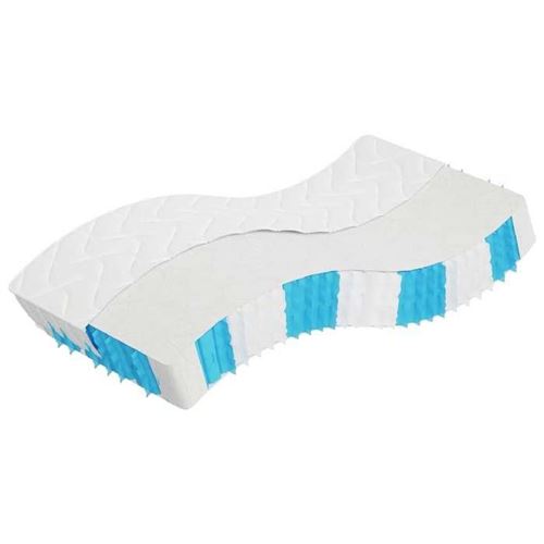 Vidaxl - Matelas à ressorts ensachés dureté moyenne 70x200 cm