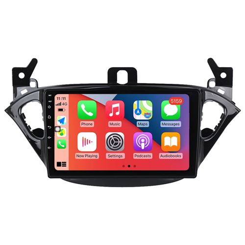 Autoradio Multimédia RoverOne CarPlay Android Auto DSP GPS pour Opel Corsa E 2014 2015 2016