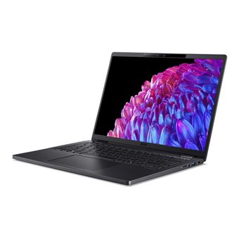 Acer TravelMate P6 14 TMP614-73-TCO - Conception de charnière à 180 degrés - Intel Core Ultra 7 - 155H / jusqu'à 4.8 GHz - Evo - Win 11 Pro - Intel Arc Graphics - 16 Go RAM - 512 Go SSD NVMe - 14" 1920 x 1200 - Éthernet - Wi-Fi 7 - noir galactique -
