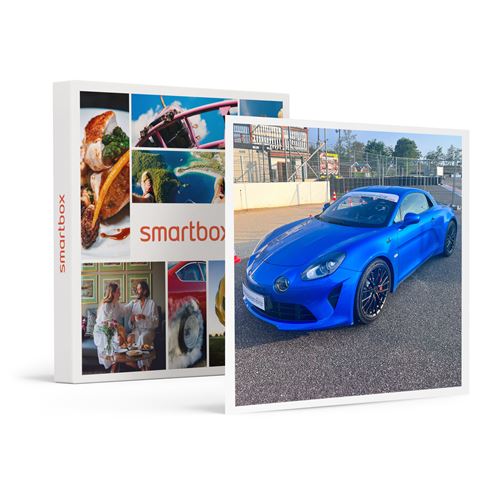 SMARTBOX - Coffret Cadeau Stage de Pilotage: 15 km sur route en alpine A110S près de Colmar-Sport & Aventure