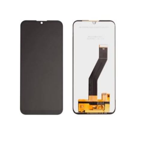 Original Ecran LCD et Vitre Tactile REFURB Noir pour Motorola Moto E6S