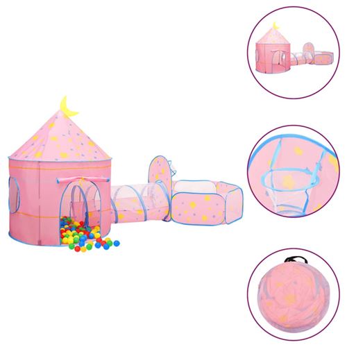 Mercatoxl - Tente de jeu pour enfants Rose 301x120x128 cm