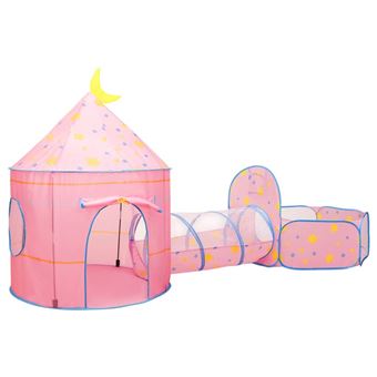 vidaXL Tente de jeu pour enfants Rose 301x120x128 cm - Tente à la Fnac