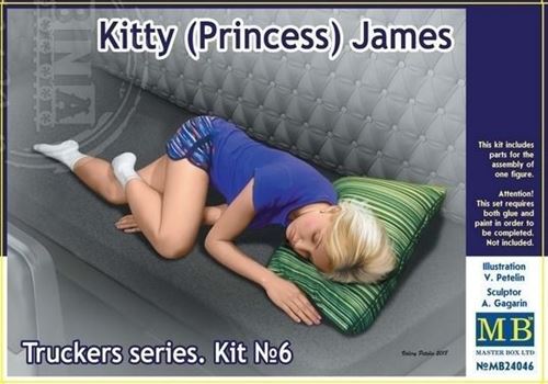 Truckers Series.kitty(princess) Jemes - 1:24e - Master Box Ltd.