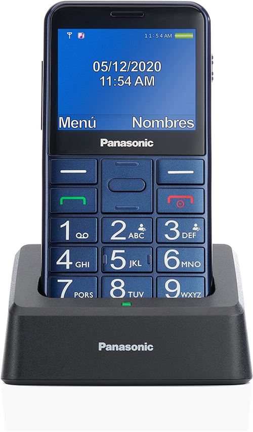 Téléphone Cellulaire Panasonic KX-TU155EX Bleu